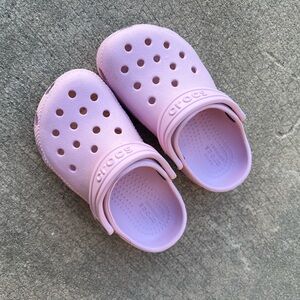 Pink Crocs